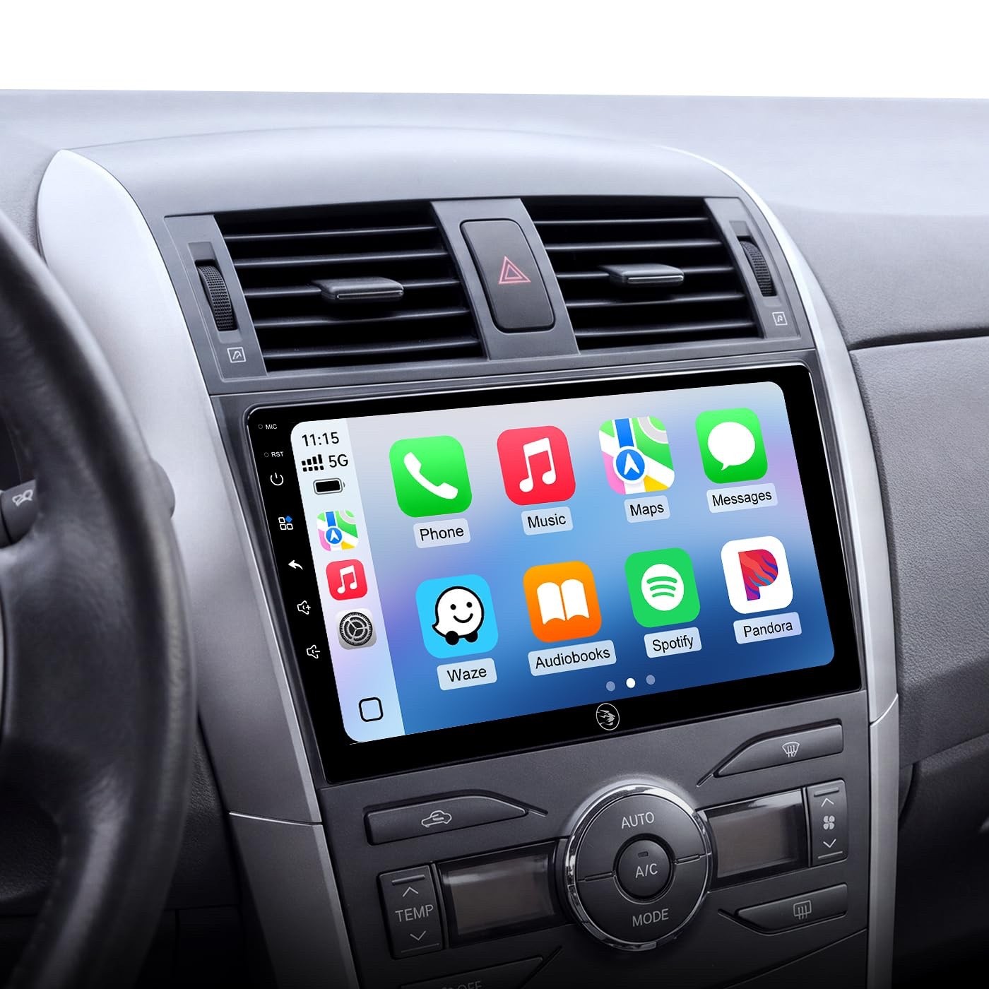 9” Car Radio for Toyota Corolla 2008-2013 Fast Boot Linux OS CarPlay Android