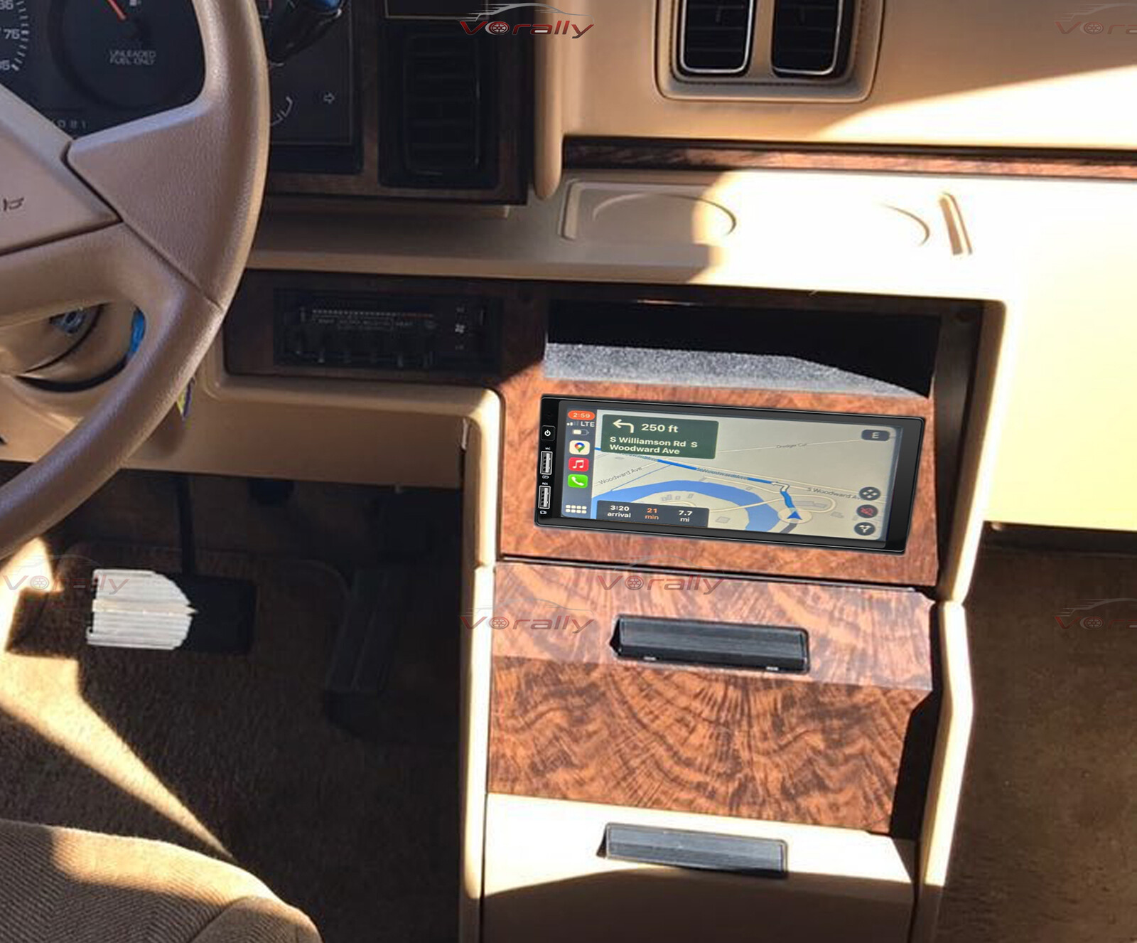 For 1984-1990 Plymouth Voyager Apple Carplay Car Stereo Radio Android 15 Player