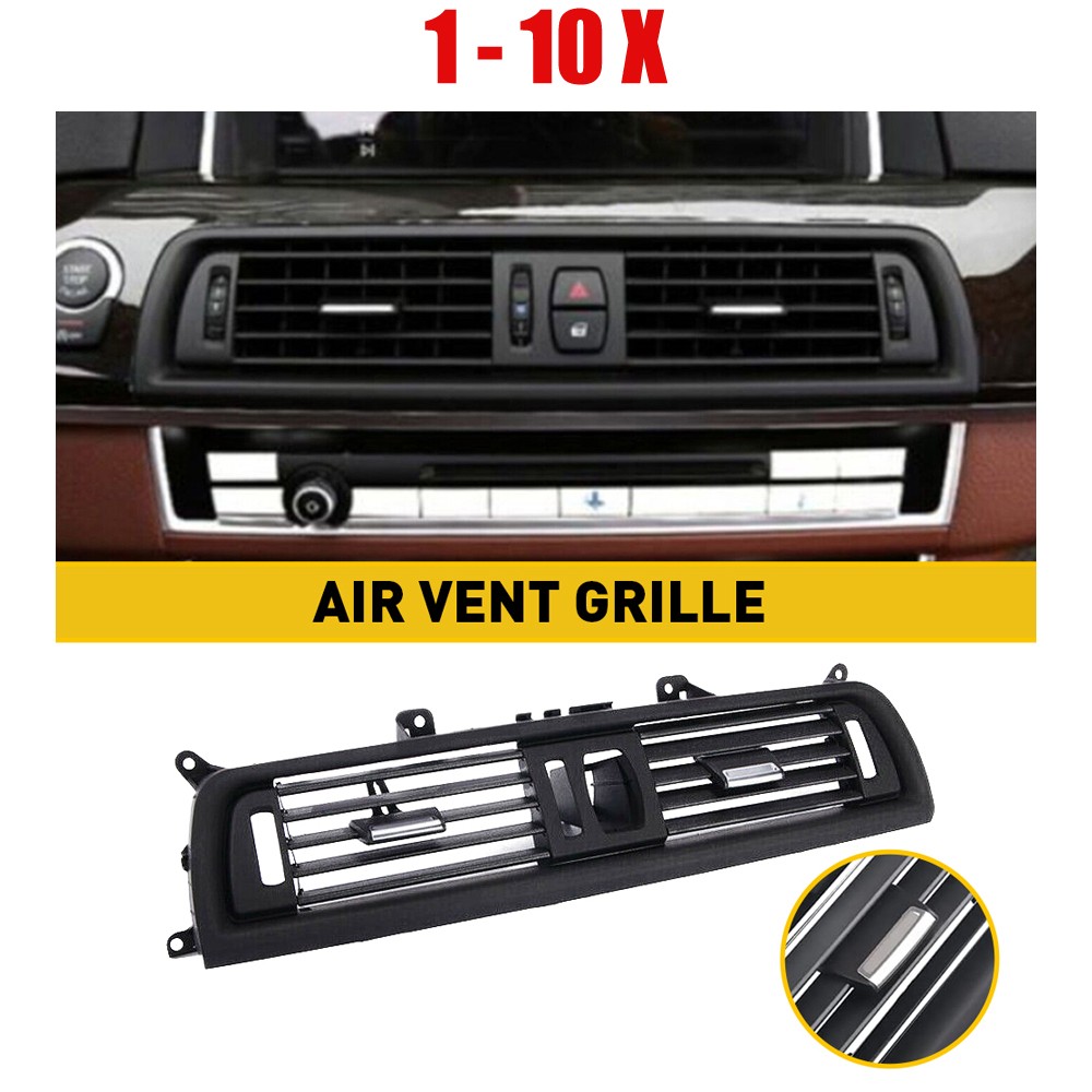 1-10X Air Dash Vent Grille Center AC For F11 F10 For F18 BMW 5 Series 535i 550i