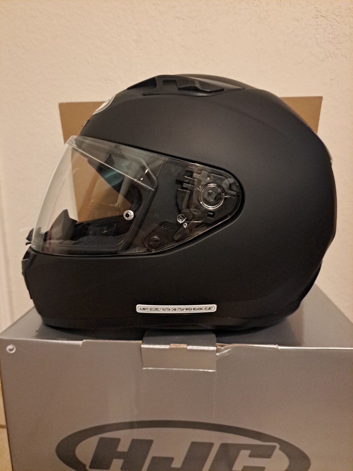 HJC i10 Motorcycle ENDURO Street Helmet Semi Flat Matte Black 2XL Snell DOT 