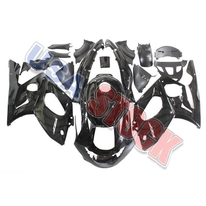 SC Injection Fairing Fit for 1996-2007 Yamaha YZF 600R Glossy Black Thundercat