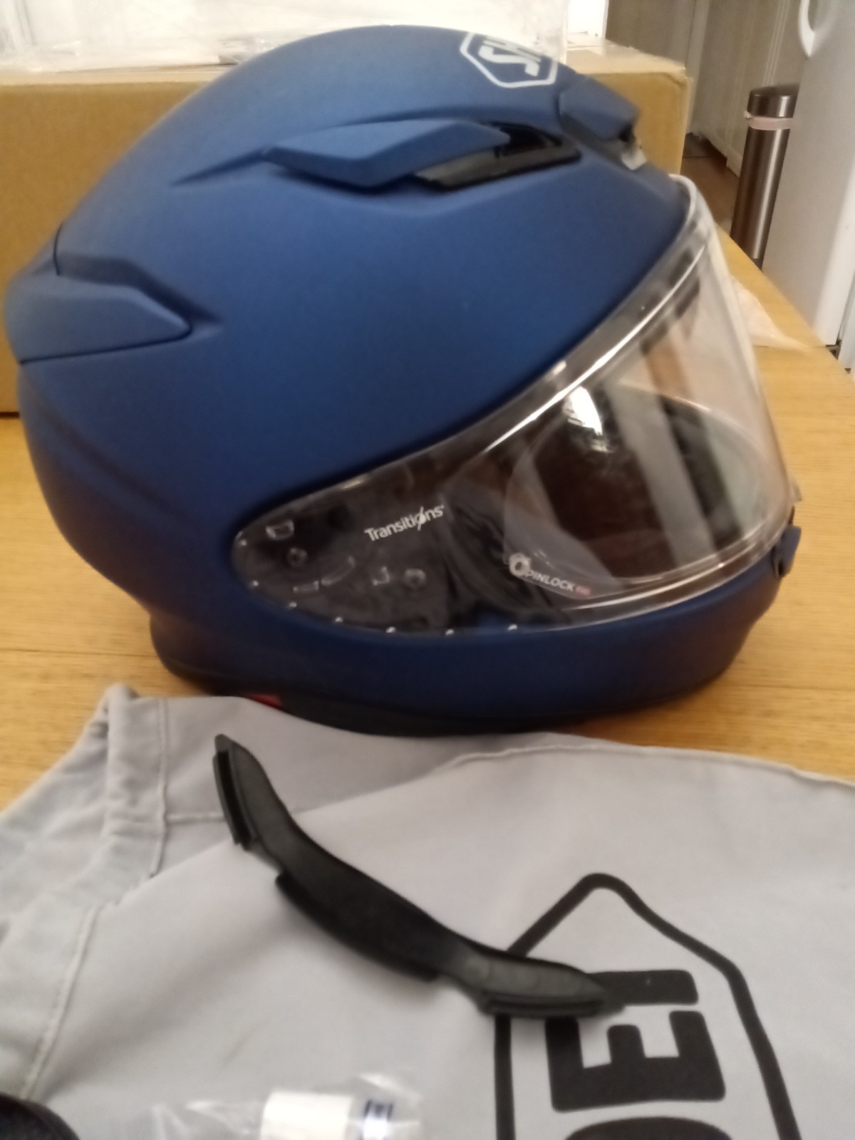shoei rf-1400 helmet small BLUE shoei rf-1400 helmet small BLUE