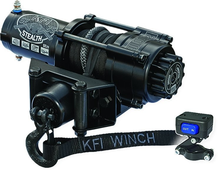 KFI Stealth 2500LB Winch Kit KFI Stealth 2500LB Winch Kit