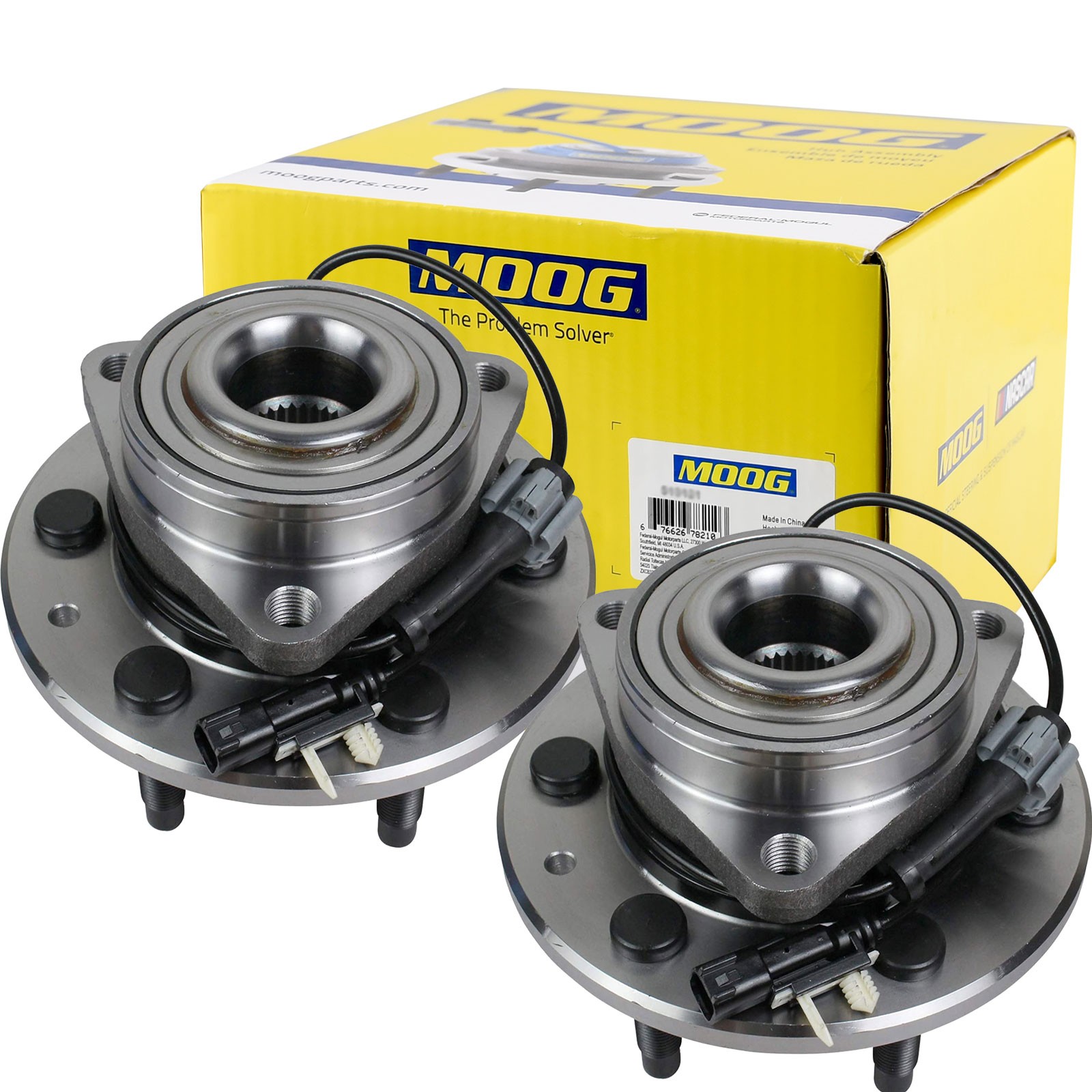 Front Wheel Hub Bearing For GMC Sierra 1500 Tahoe Yukon XL Chevy Silverado 1500