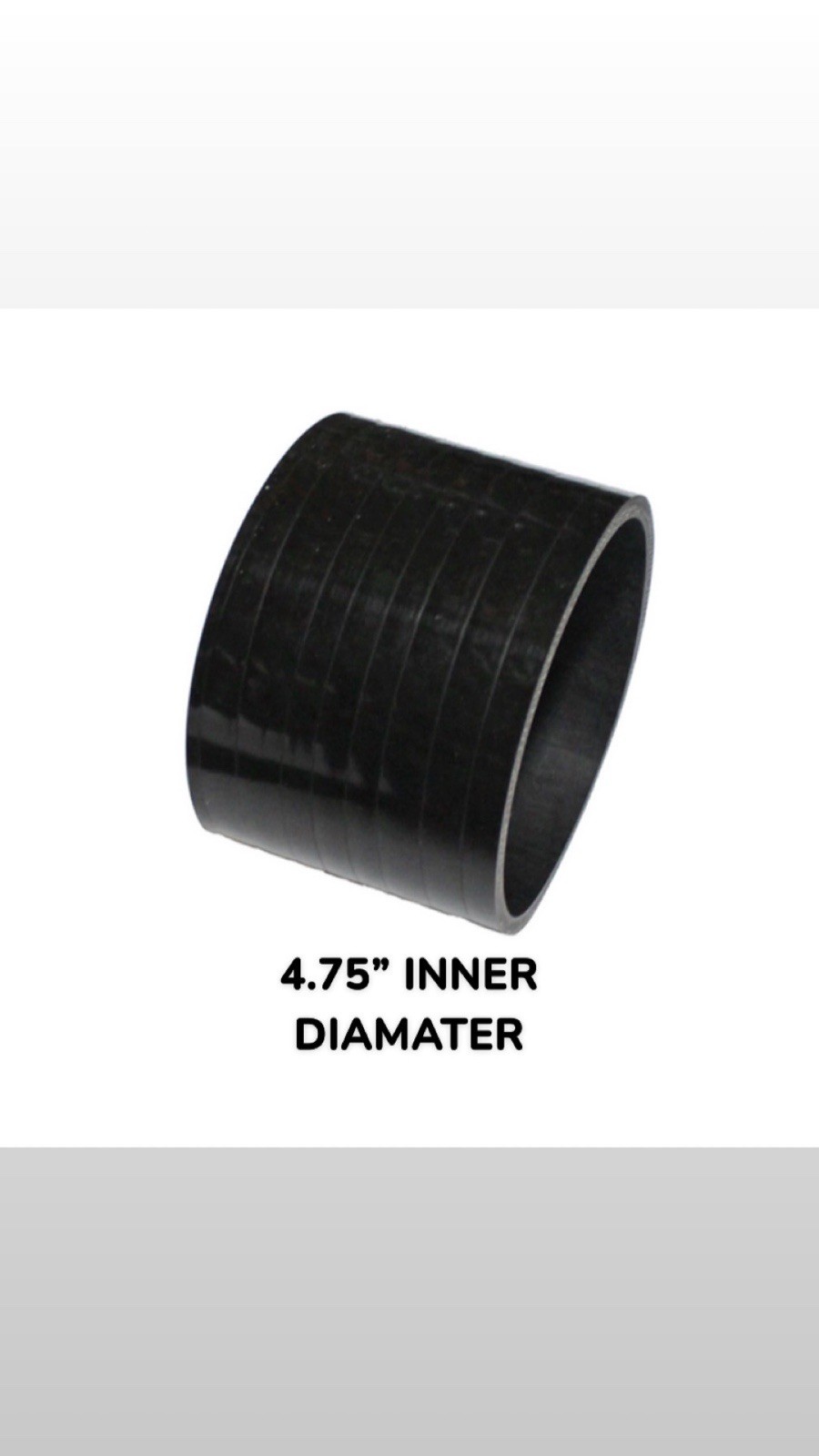 HIGH TEMP EXHAUST COUPLER - 4.75” INNER DIAMETER - PWC X2 650 B PIPE & OTHERS