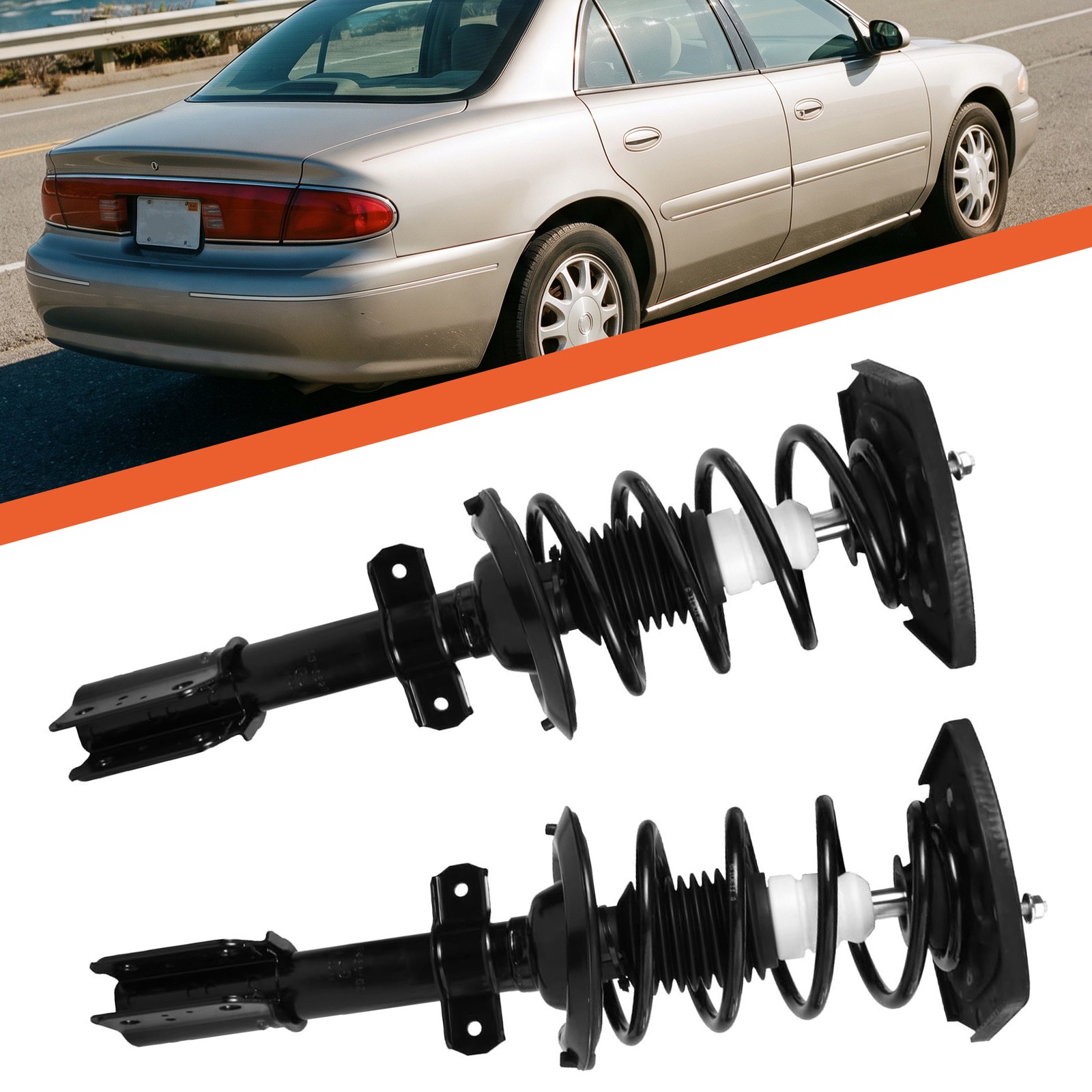 Rear Struts for 1997-2005 Buick Century Regal 1997- 2003 Pontiac Grand Prix
