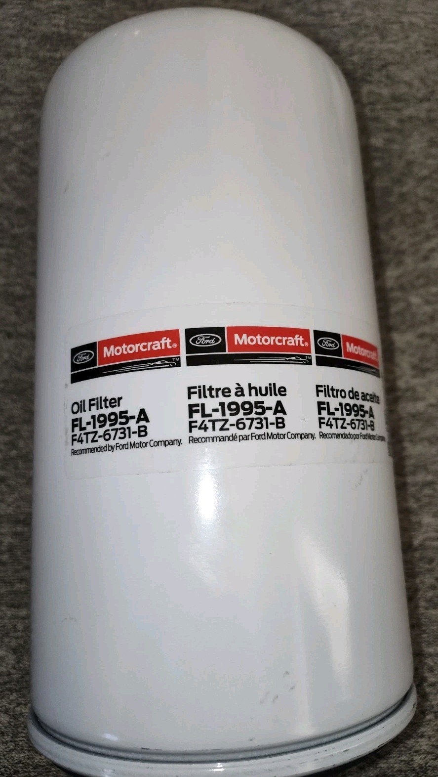 Motor Craft Engine Oil Filter Model FL-1995-A Motor Craft Engine Oil Filter Model FL-1995-A
