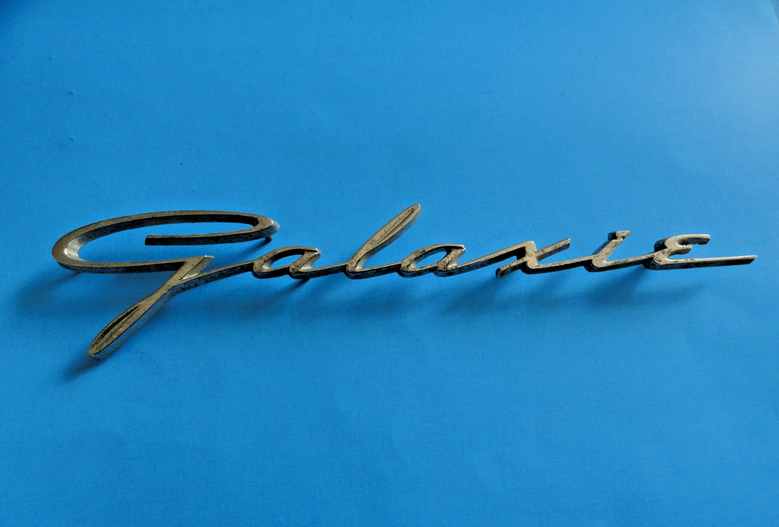 1962 FORD GALAXIE METAL FENDER EMBLEM FACTORY ORIGINAL PART C2AB 62291A36