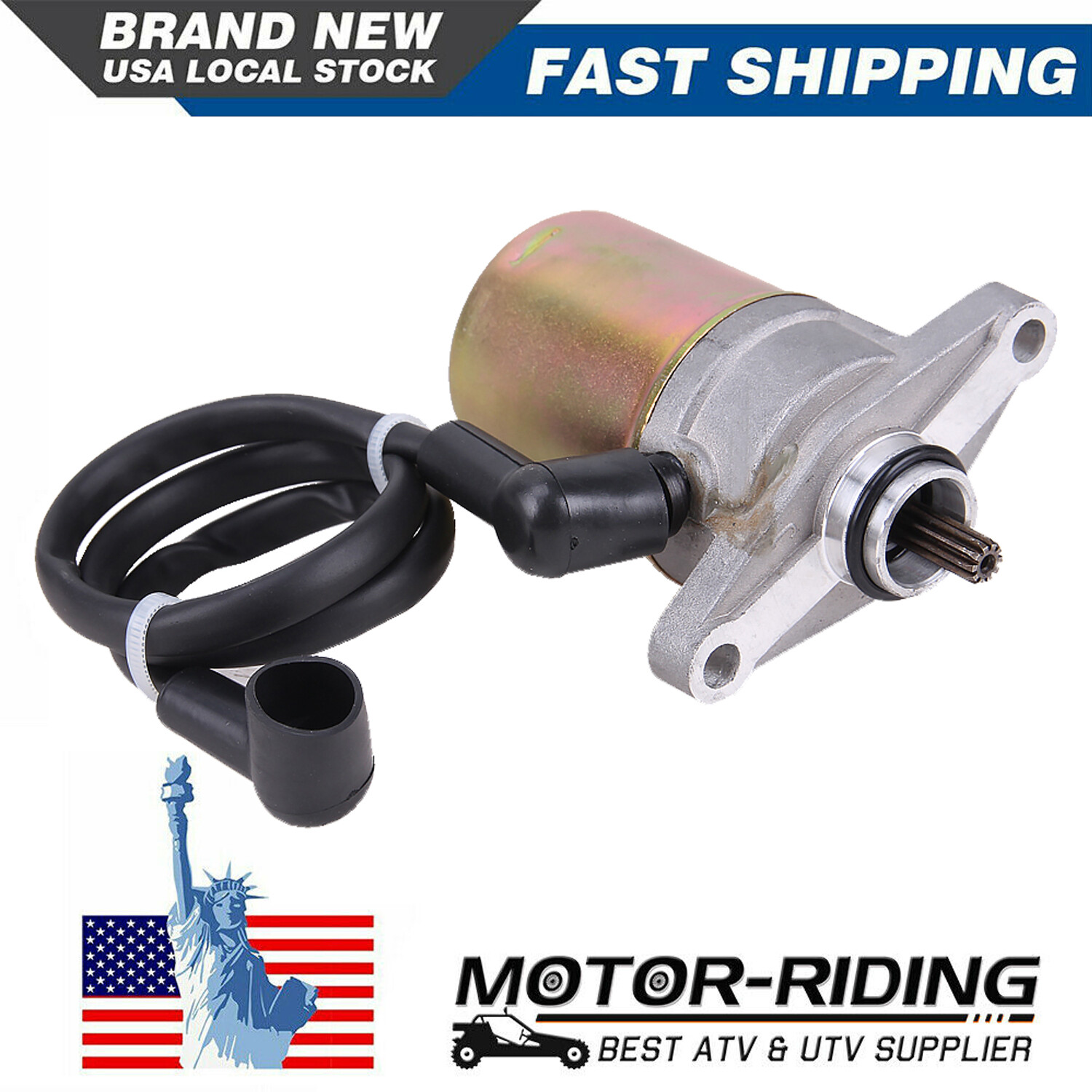 49cc 50cc GY6 139QMB Electric Starter For Chinese Scooter Taotao Lance Roketa