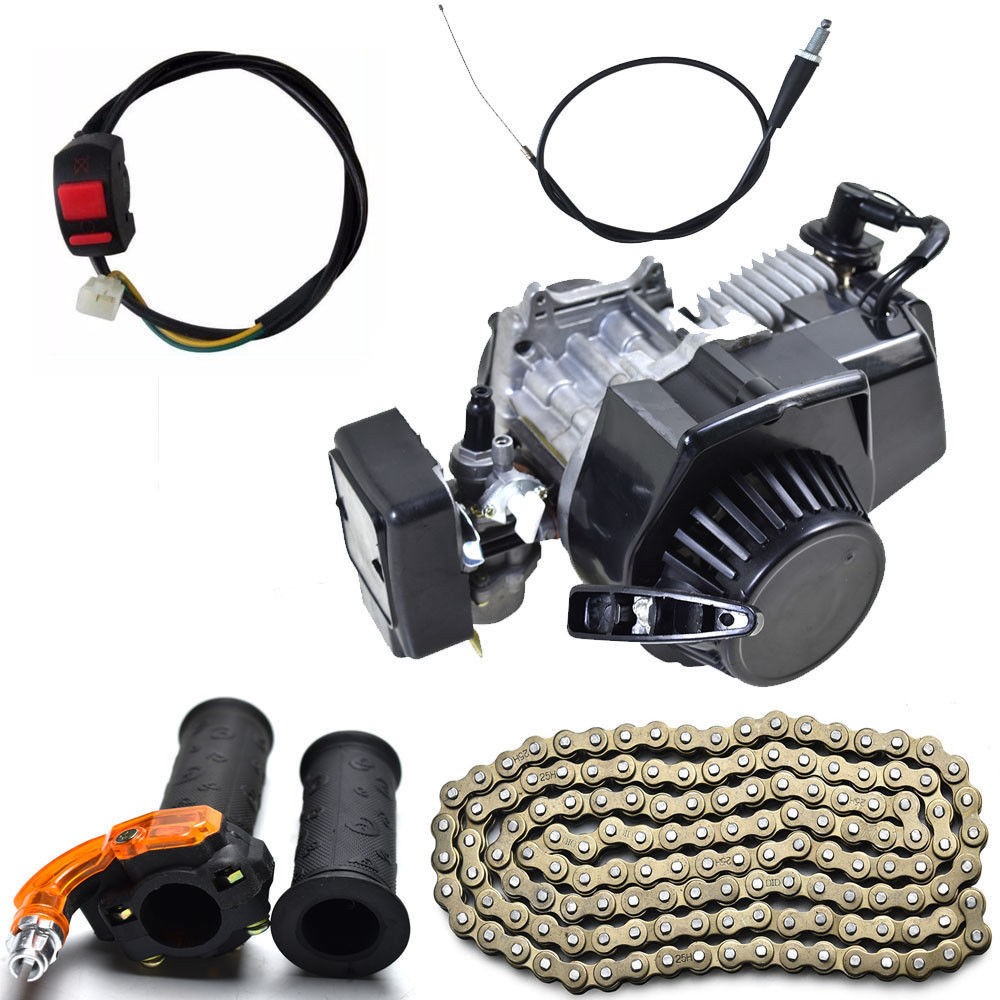 49cc 50cc High Performance Racing Complete Engine Kit Dirt Bike Quad Pull Stsrt