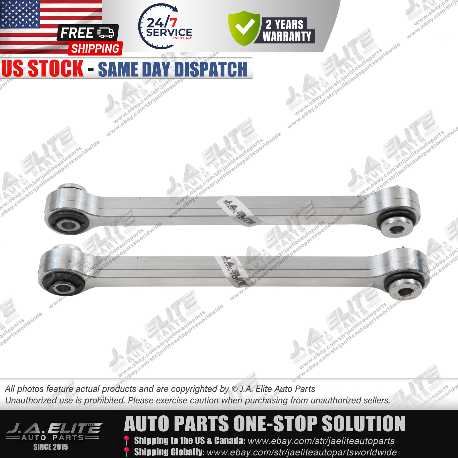2pcs Front Stabilizer Support Bar fit Bentley Mulsanne (2010+), OEM:3Y0411317