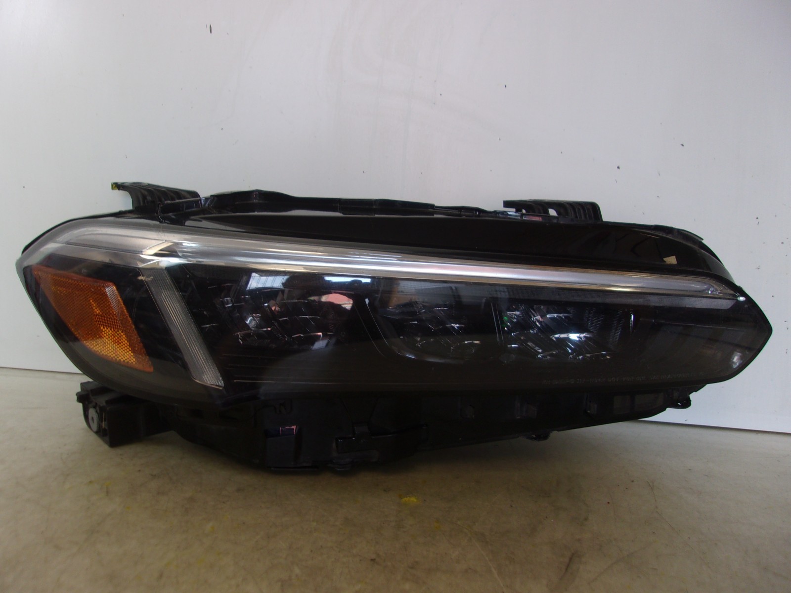 Fits 2022-2026 Honda Civic Passenger Right RH LED Headlight w/ Black Trim - DEPO