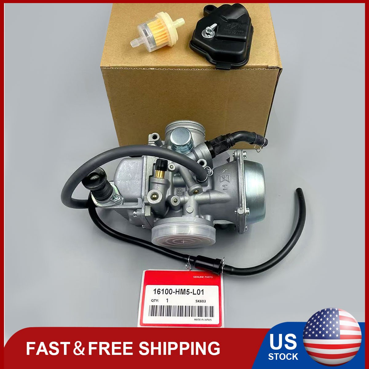 OEM New Carburetor For Honda 1988-2000 Fourtrax 300 TRX300 16100-HM5-L01 USA