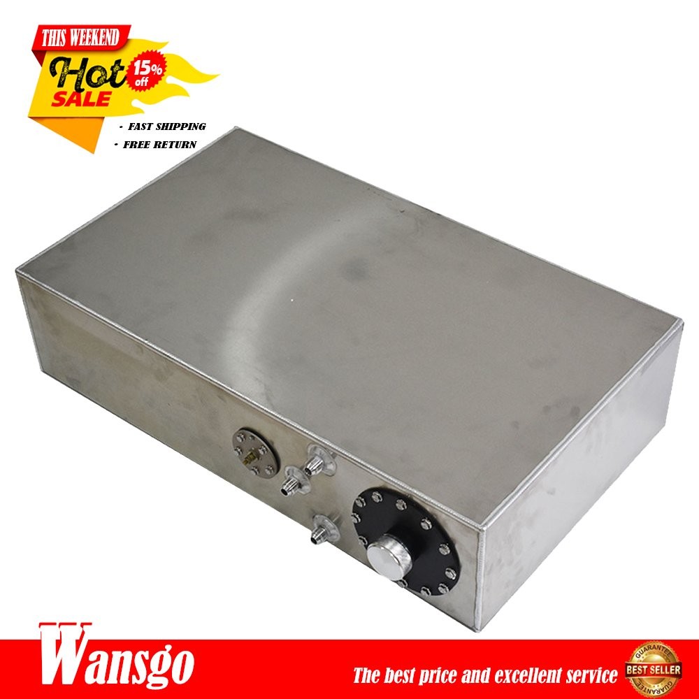 15 Gallon/56L Aluminum Fuel Cell Tank /Drift Fuel Cell Gas Tank+Level Sender 15 Gallon/56L Aluminum Fuel Cell Tank /Drift Fuel Cell Gas Tank+Level Sender
