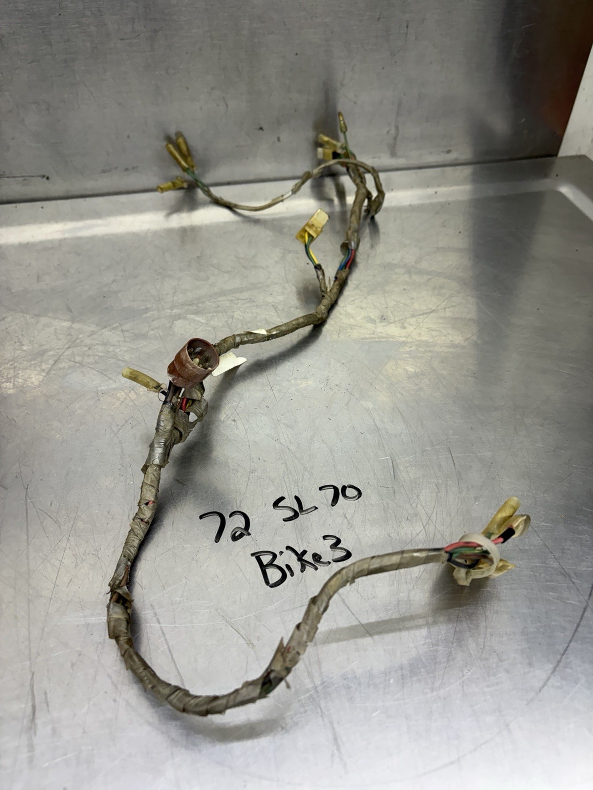 1971 71 1972 72 Honda SL70 SL 70 OEM Main Wiring Harness Wire Loom Plug Assembly