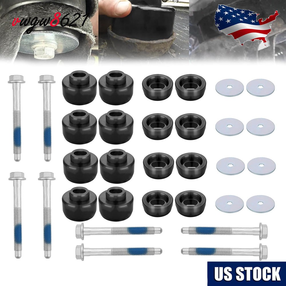 7-141 Body Cab Mount Bushing Kit Fits 99-14 Chevy Silverado GMC Sierra 1500/2500