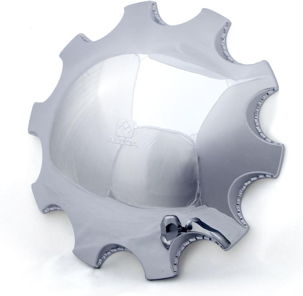 Alcoa 076100 Front Steer Axle Hub Cover Chrome 10 Lug 22.5 24.5 Multi-Piece