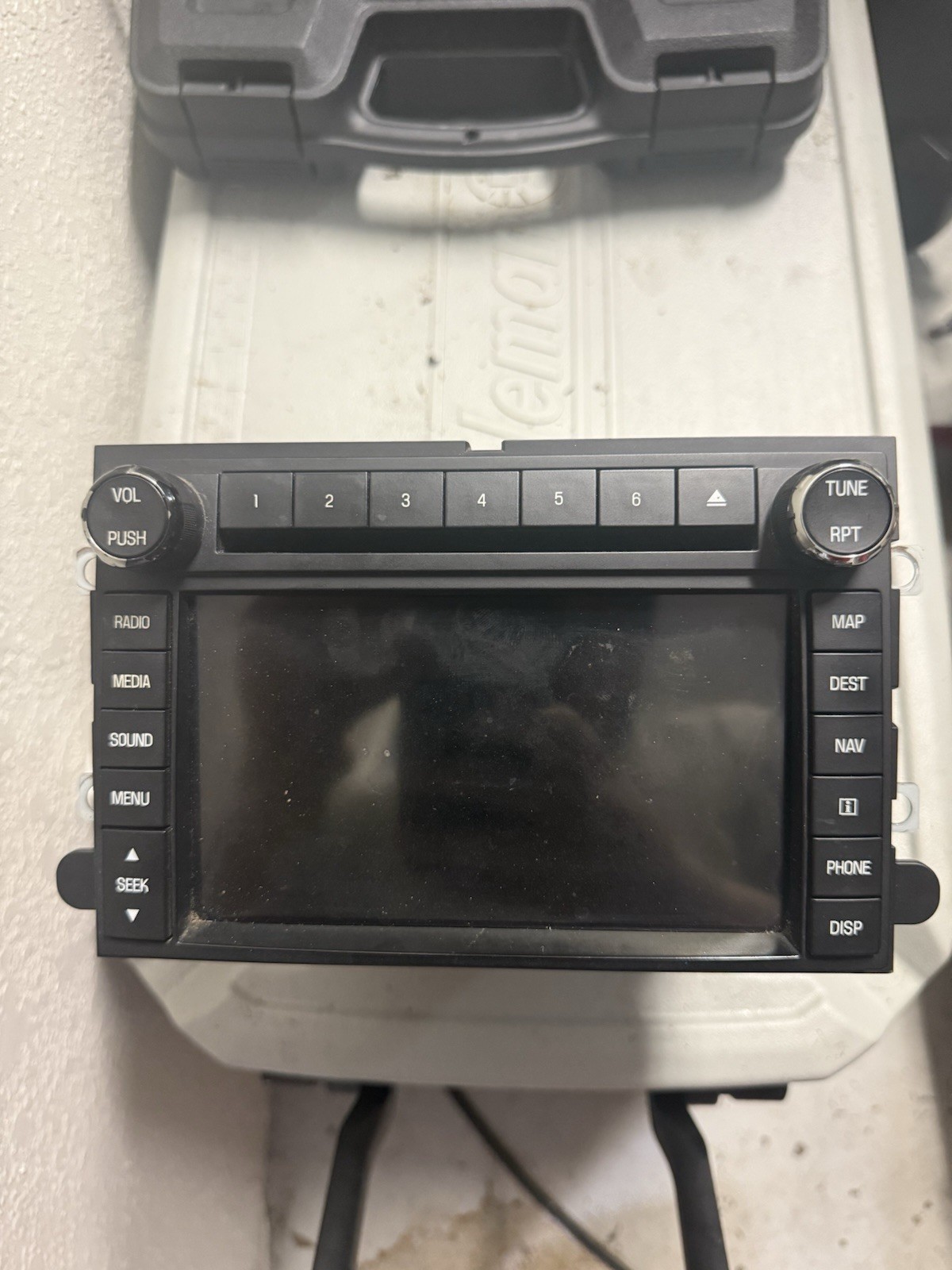2010 - 2012 FORD F250 F350 NAVIGATION SCREEN RADIO CD SAT CC3T-18K931-AA OEM