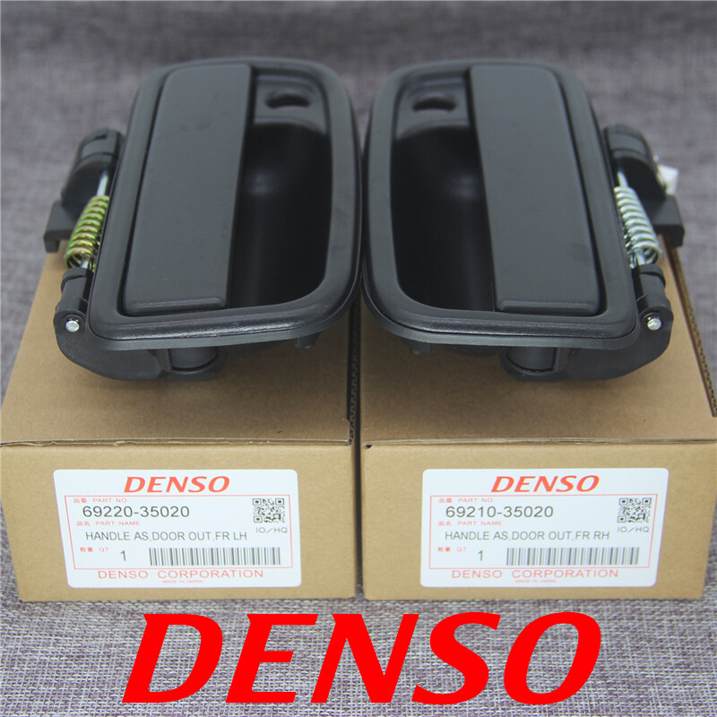 One Pair of Front Side Outside Exterior Door Handle fit Toyota Tacoma 1995-2004