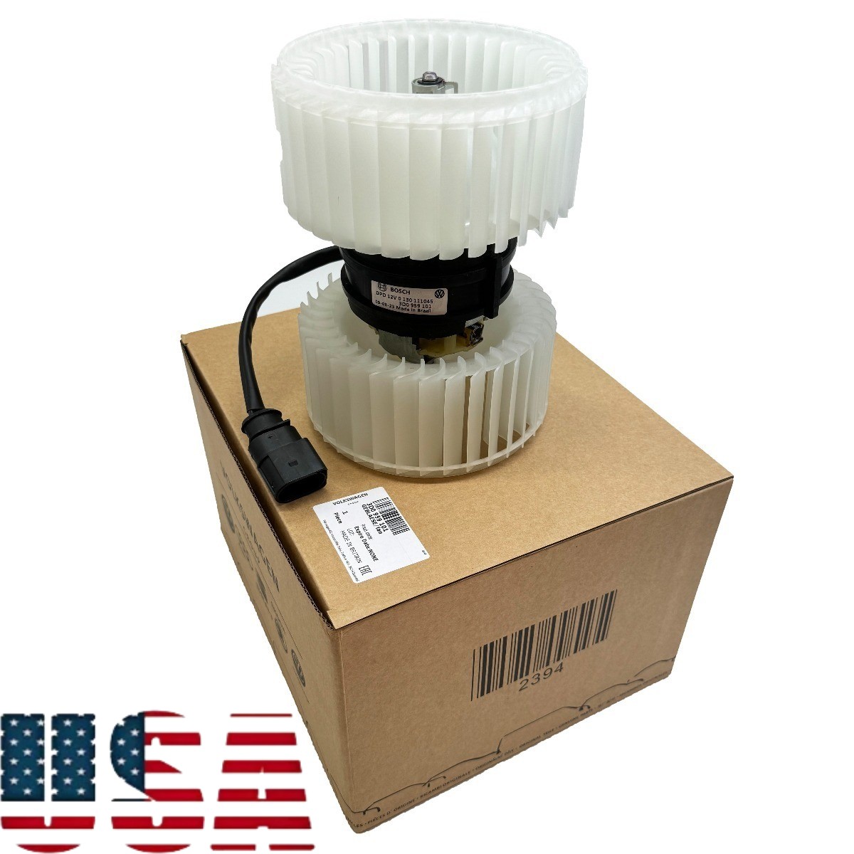 NEW 3D0959101 Heater Blower Motor For Volkswagen Phaeton 2004-2006 4.2L 6.0L