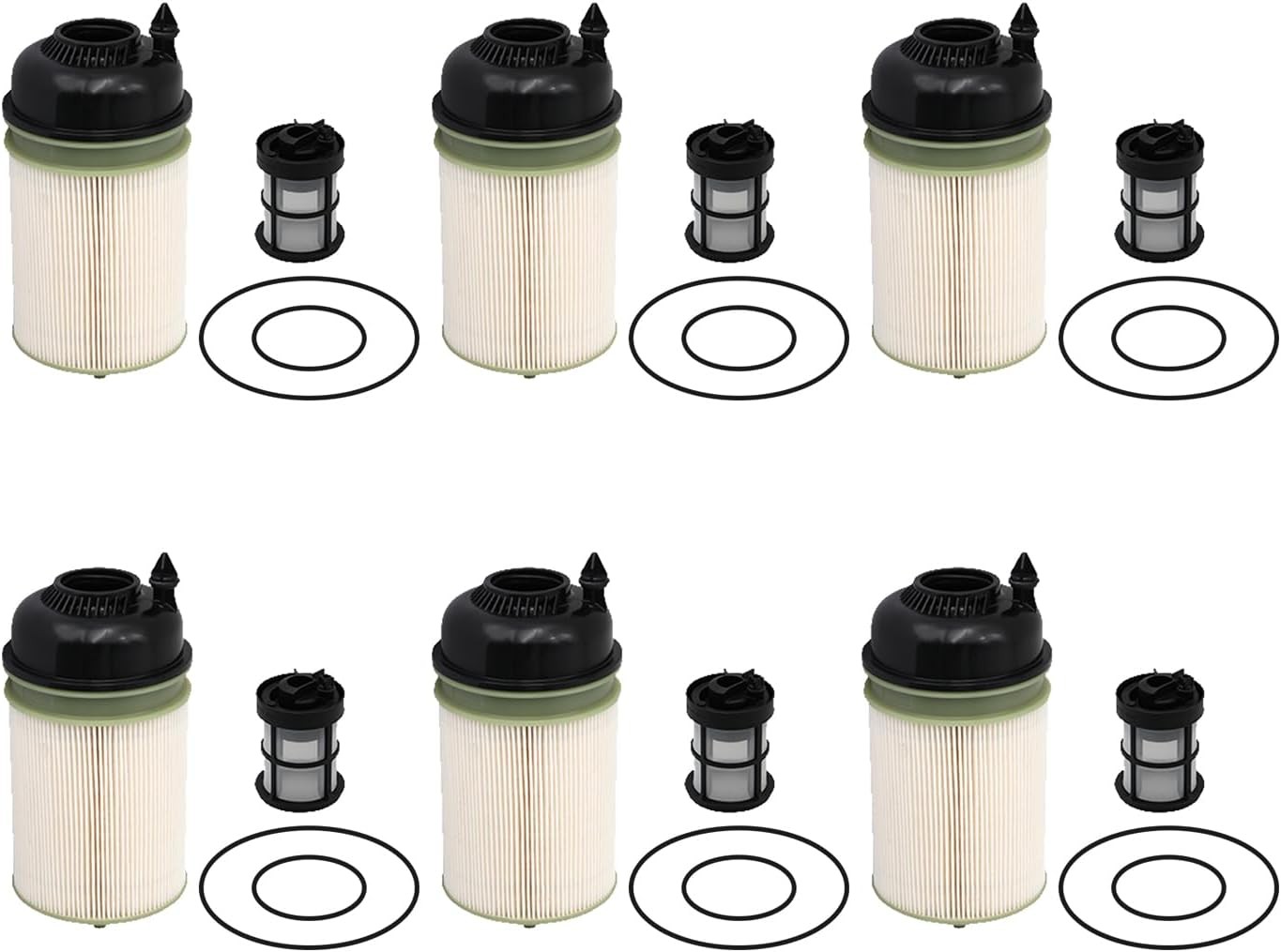 6PK Engine Fuel Filters Replace A4720921705 for Detroit Diesel DD13 DD15 DD16