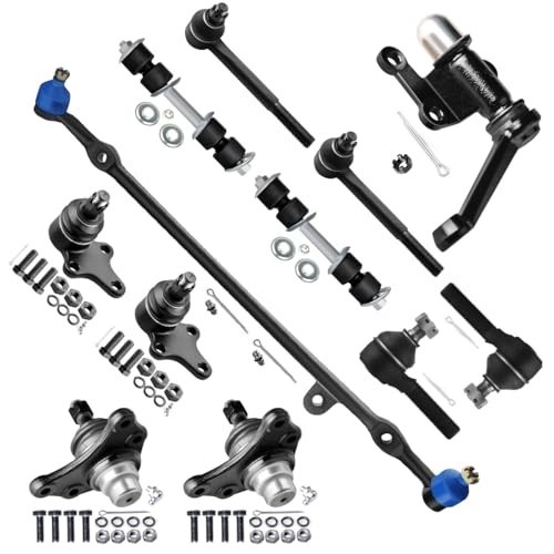 12PCS Front Suspension Kit Fits Toyota Pickup 1989-1995 RWD Ball Joints Tie Rods