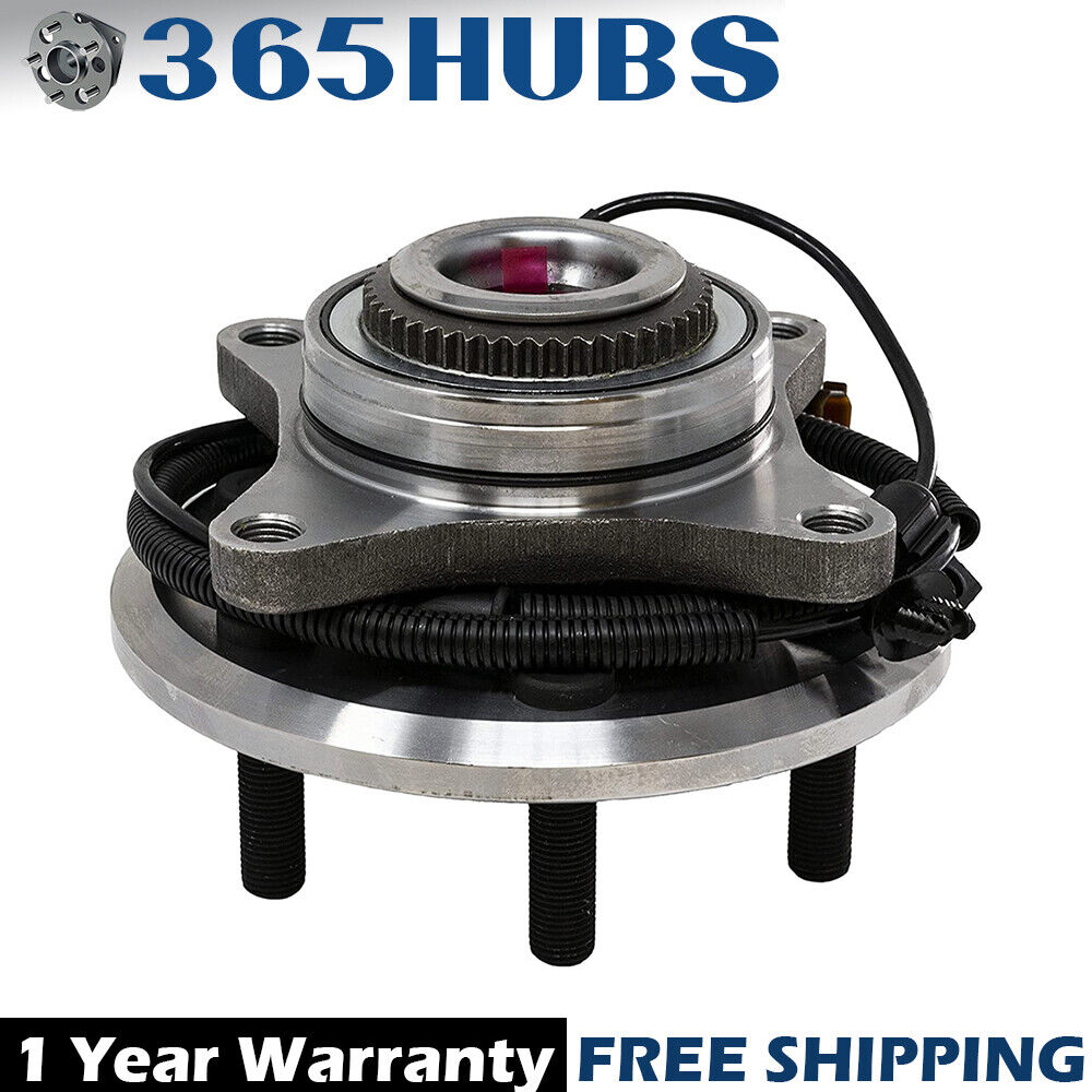 Front Wheel Bearing Hub Assembly for 2015 2016 2017 Ford F-150 4WD 6 Lugs w/ABS