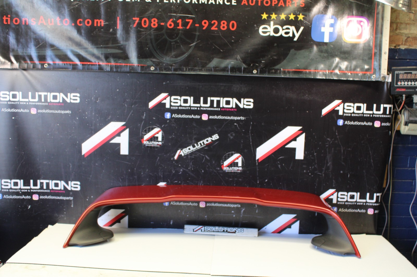 2008-2015 Mitsubishi Lancer Spoiler Wing Evolution Evo X 10 OEM P26 2008-2015 Mitsubishi Lancer Spoiler Wing Evolution Evo X 10 OEM P26