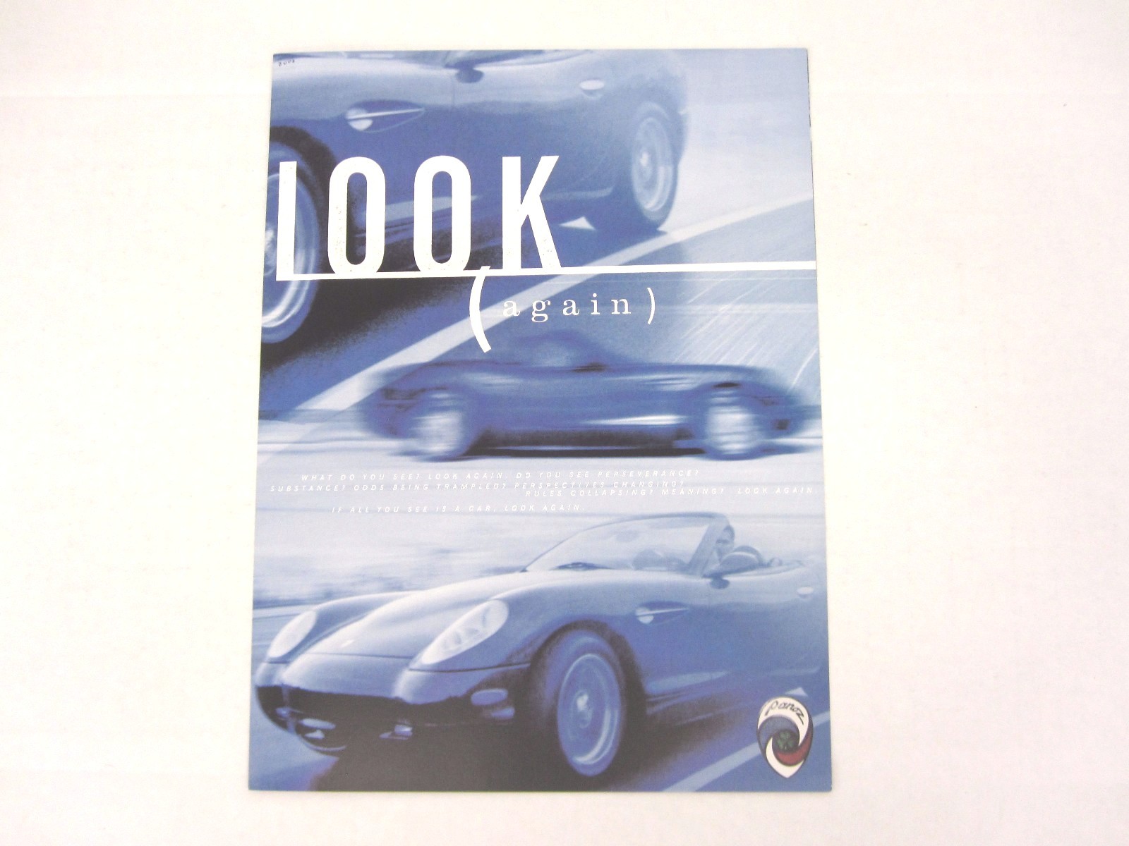 2000 2001 Panoz Esperante Sales Brochure Folder literature