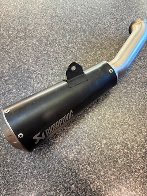 Husqvarna 401 Akrapovic Slip On Exhaust Muffler M-HCUFG001 OEM KTM