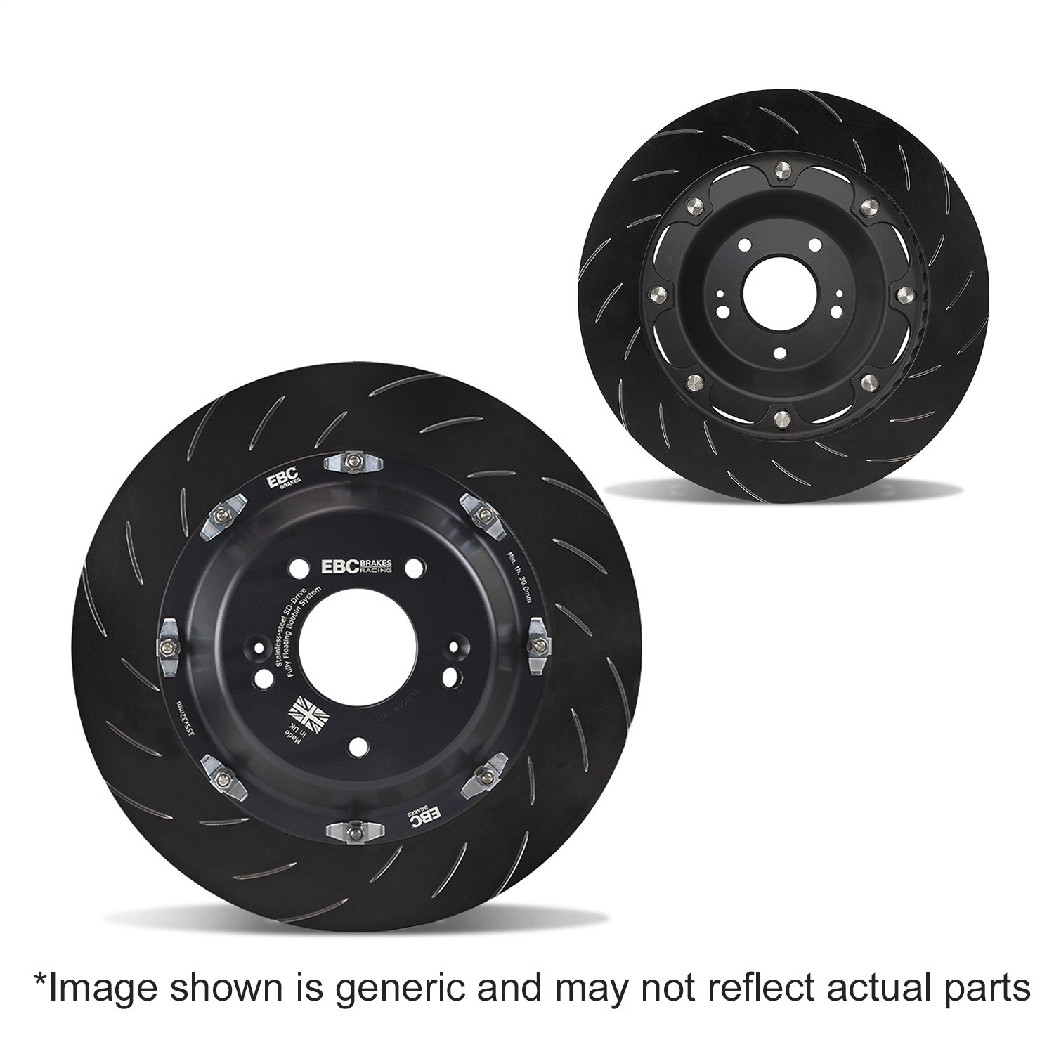 EBC Brakes SG2F016 Racing 2-Piece Floating Brake Disc Rotors