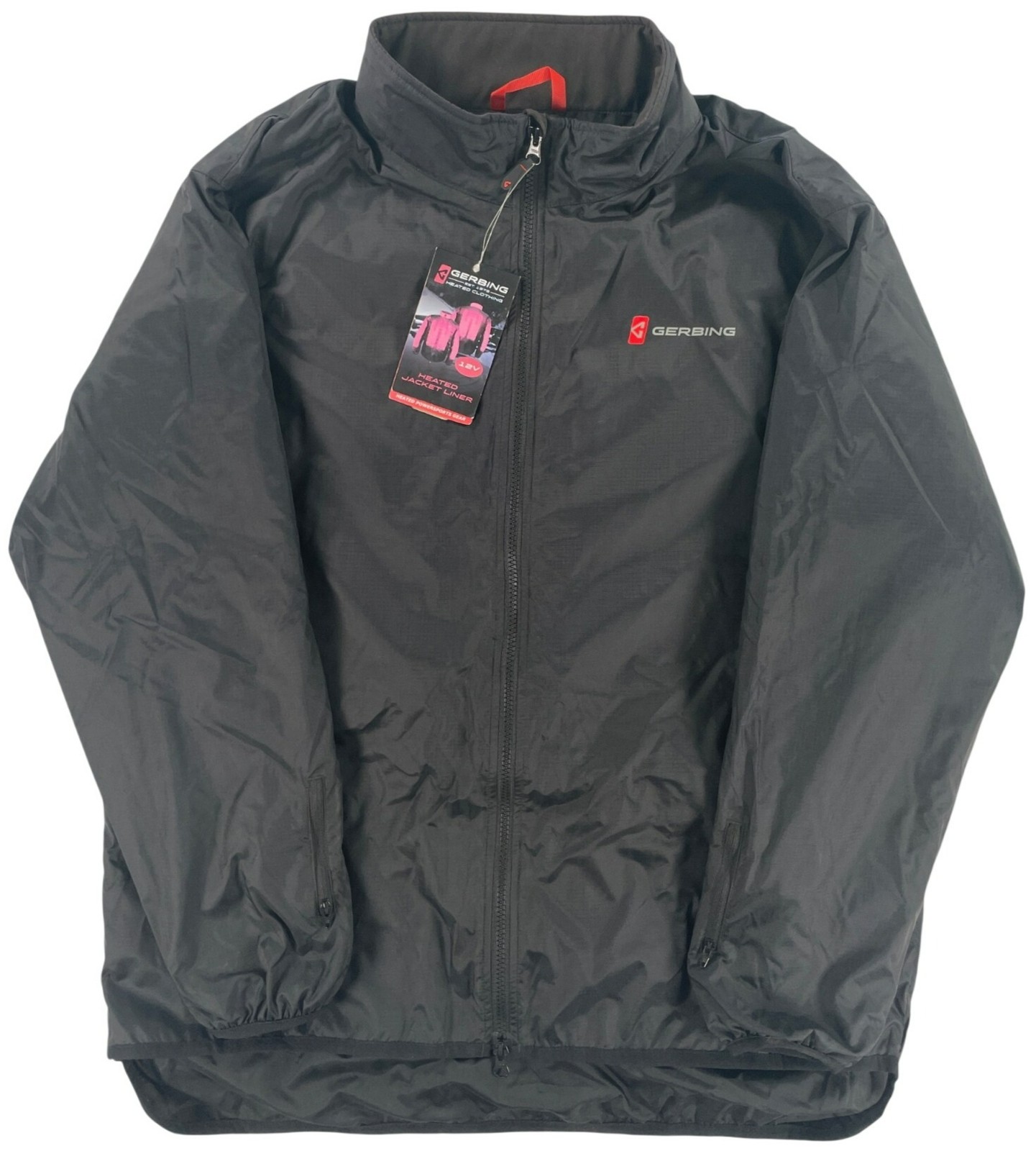 Gerbing 12V Heated Jacket Liner With Microwire Tech Black Nylon Men's Size Large Gerbing 12V Heated Jacket Liner With Microwire Tech Black Nylon Men's Size Large