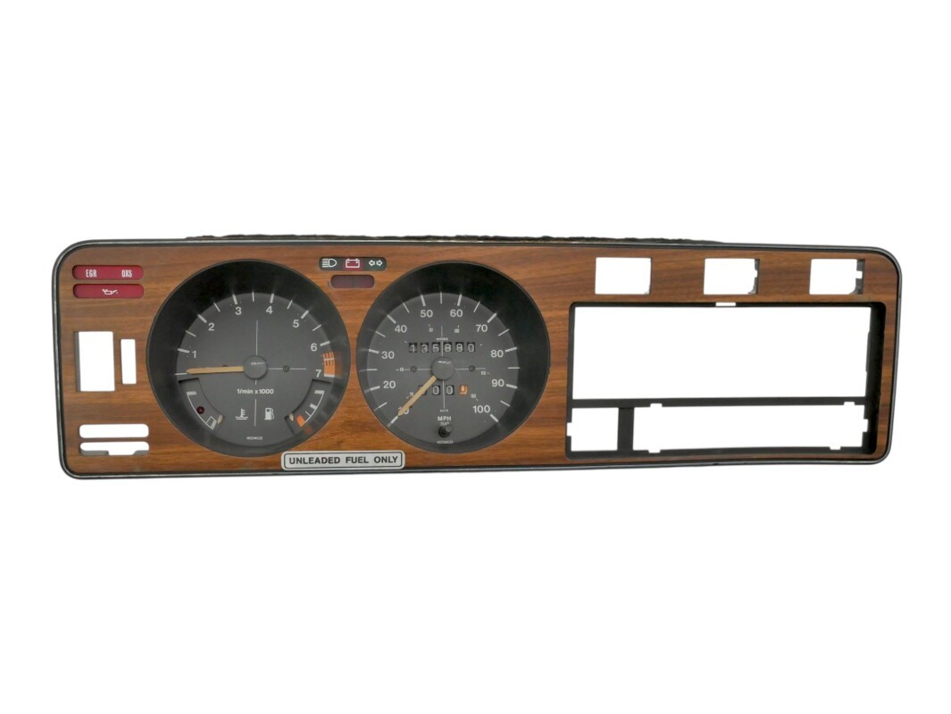 Wood Dash Gauge Cluster Speedometer 75-81 VW Scirocco MK1 Tachometer - OEM