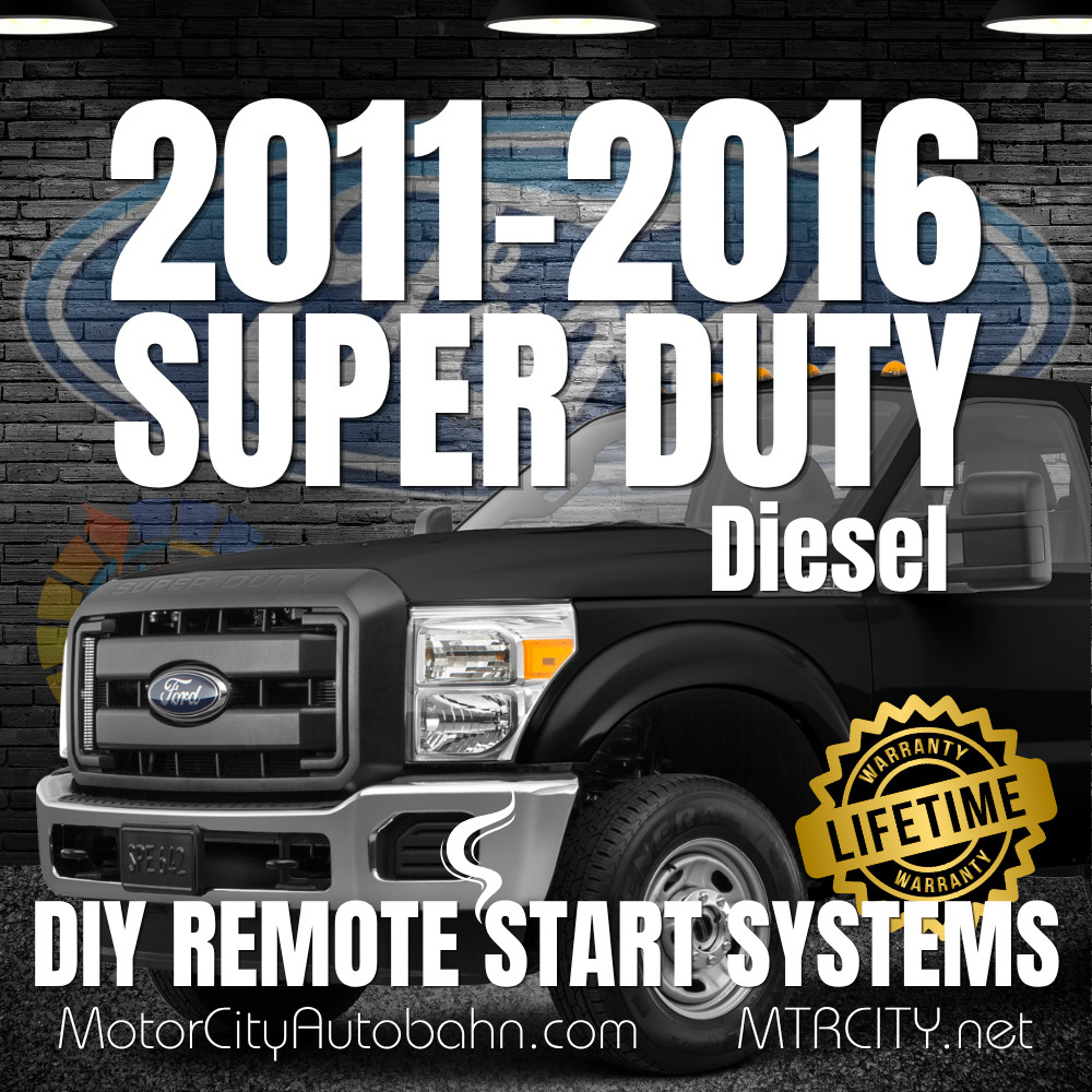 2011-2016 Ford Super Duty Diesel Fortin™ Remote Starter Kit 2011-2016 Ford Super Duty Diesel Fortin™ Remote Starter Kit