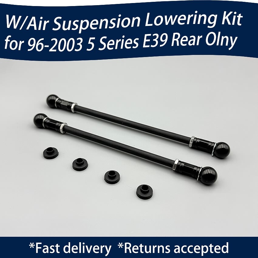 💥for BMW 5 Series Alpina B10 Touring E39 Lowering Links Air Suspension Rod Rear