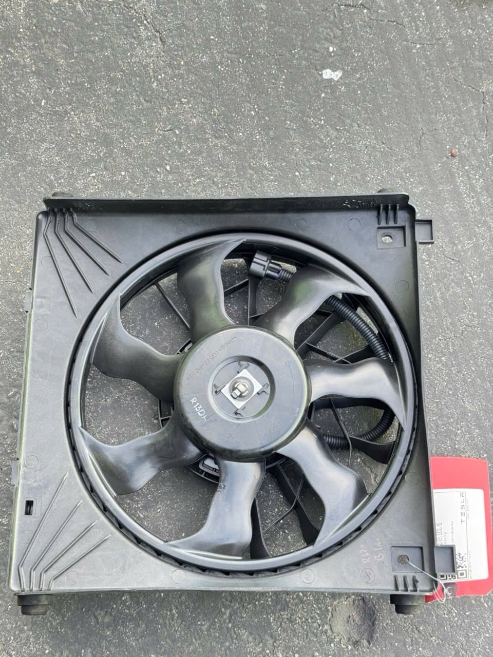 Oem 2012-2021 Tesla Model S A/C Condenser Fan Right 6008358-00-D