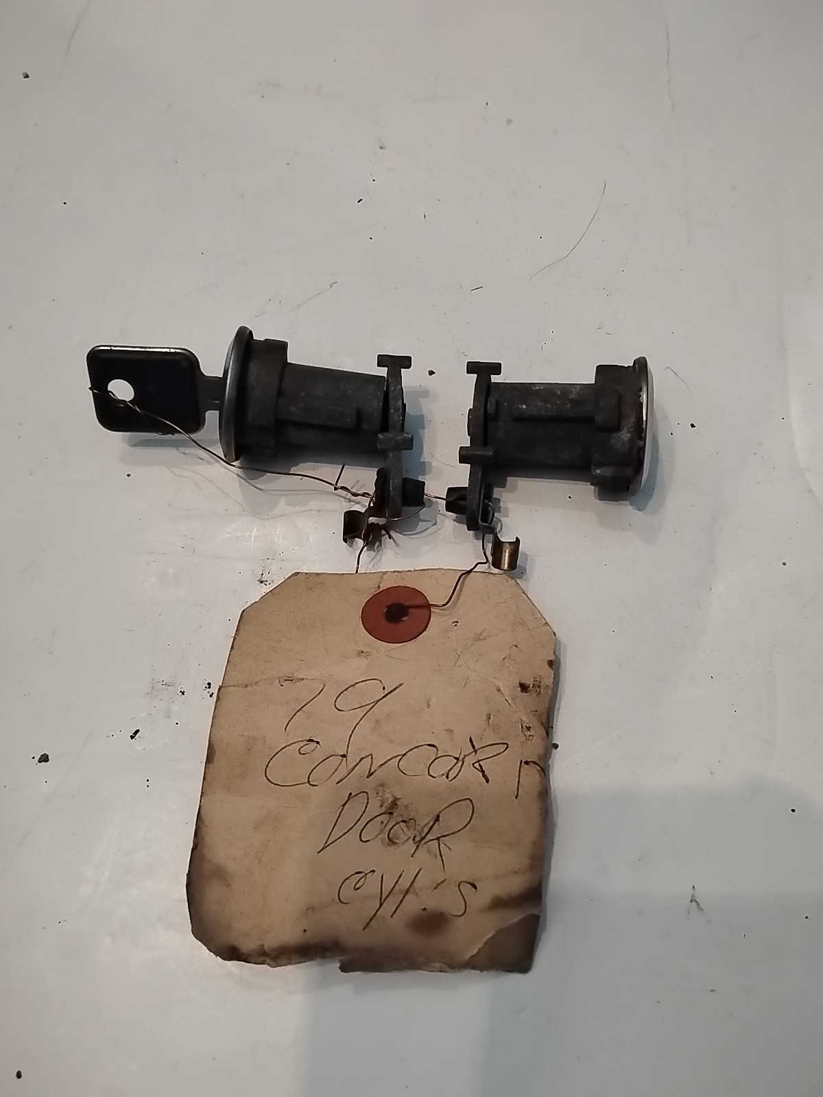 1979 AMC CONCORD DOOR LOCK CYLINDER (2) (OEM)