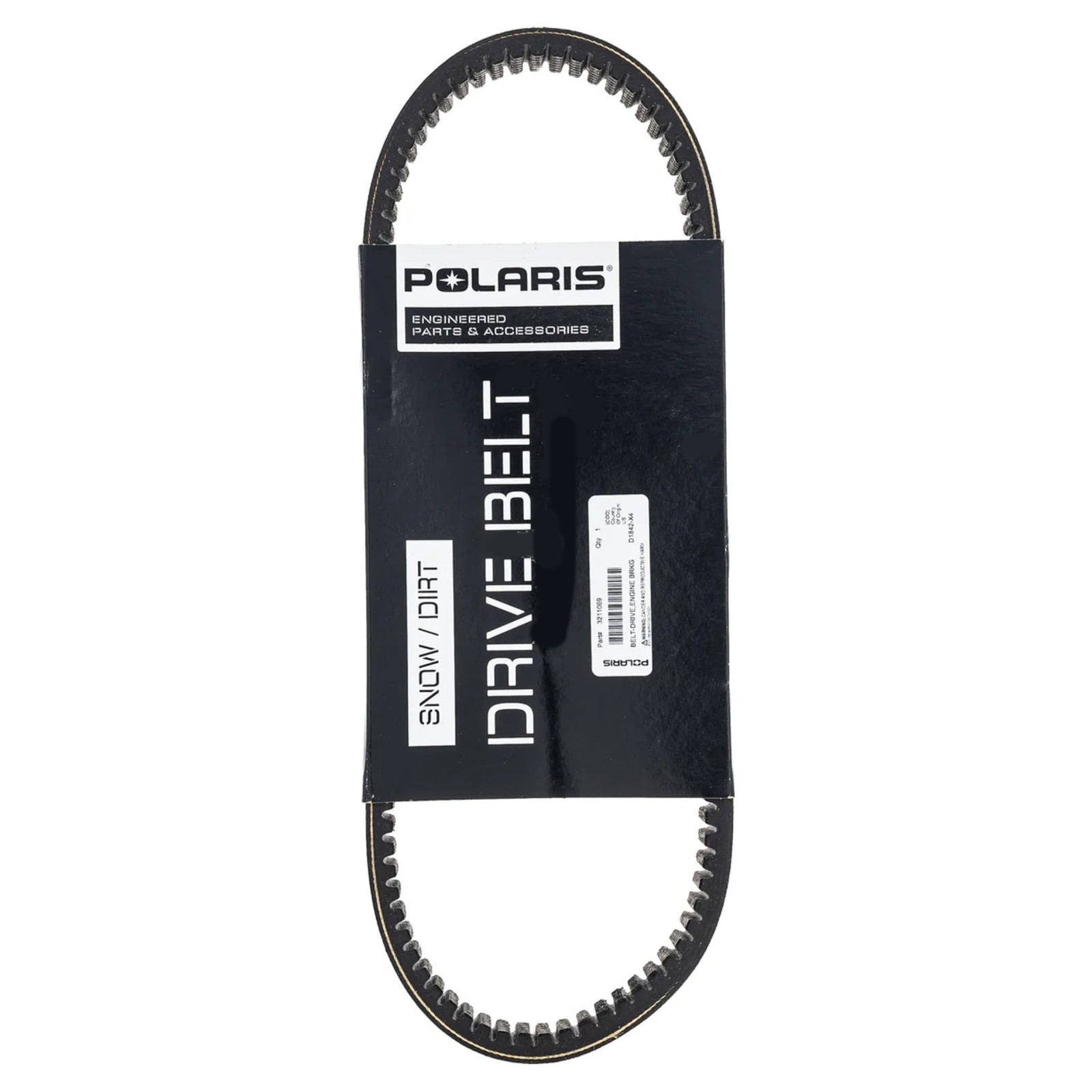 Polaris OEM Engine Brake Drive Belt, ATV, 3211069 Polaris OEM Engine Brake Drive Belt, ATV, 3211069