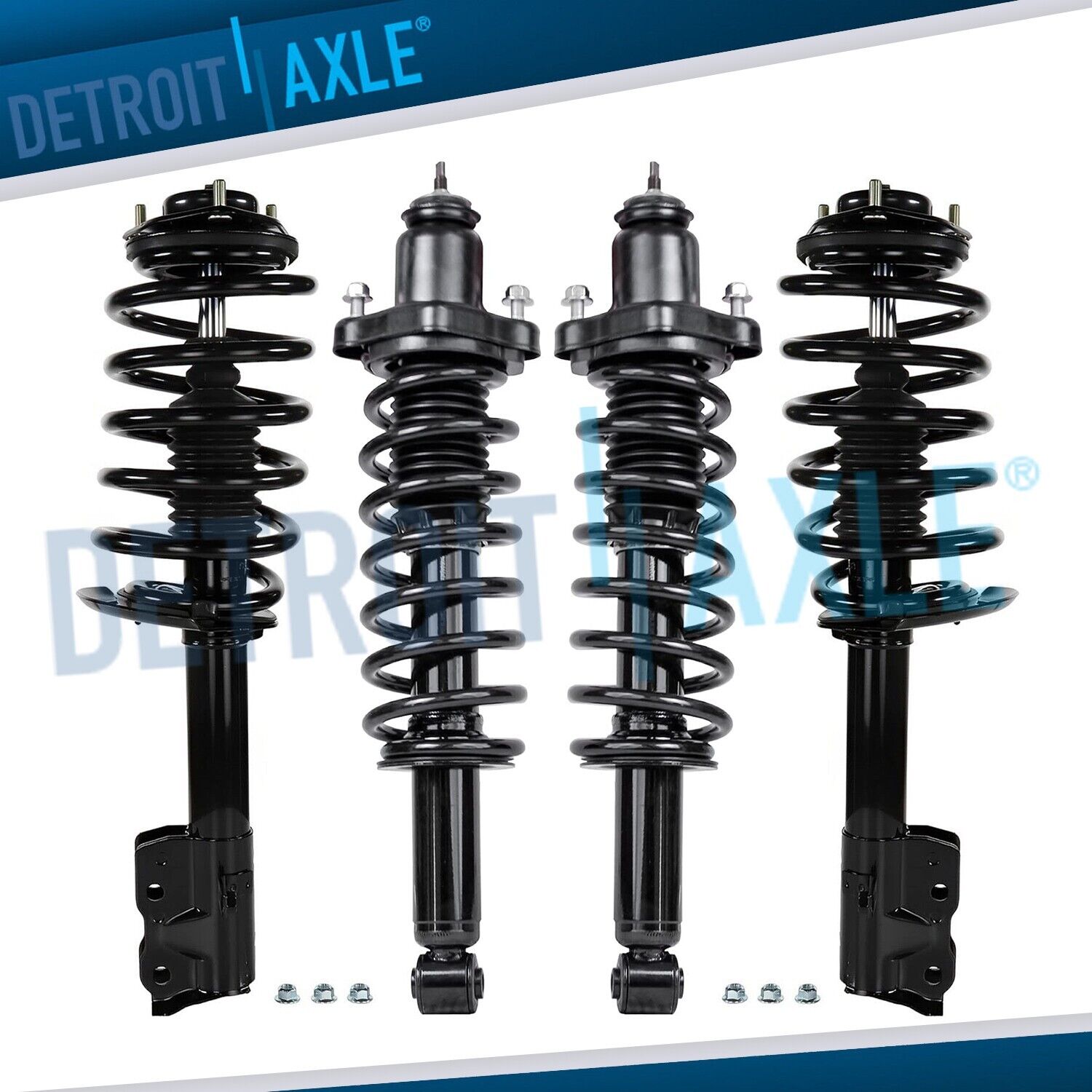 Front & Rear Struts w/Coil Spring Assembly Replacement for Jeep Patriot Compass