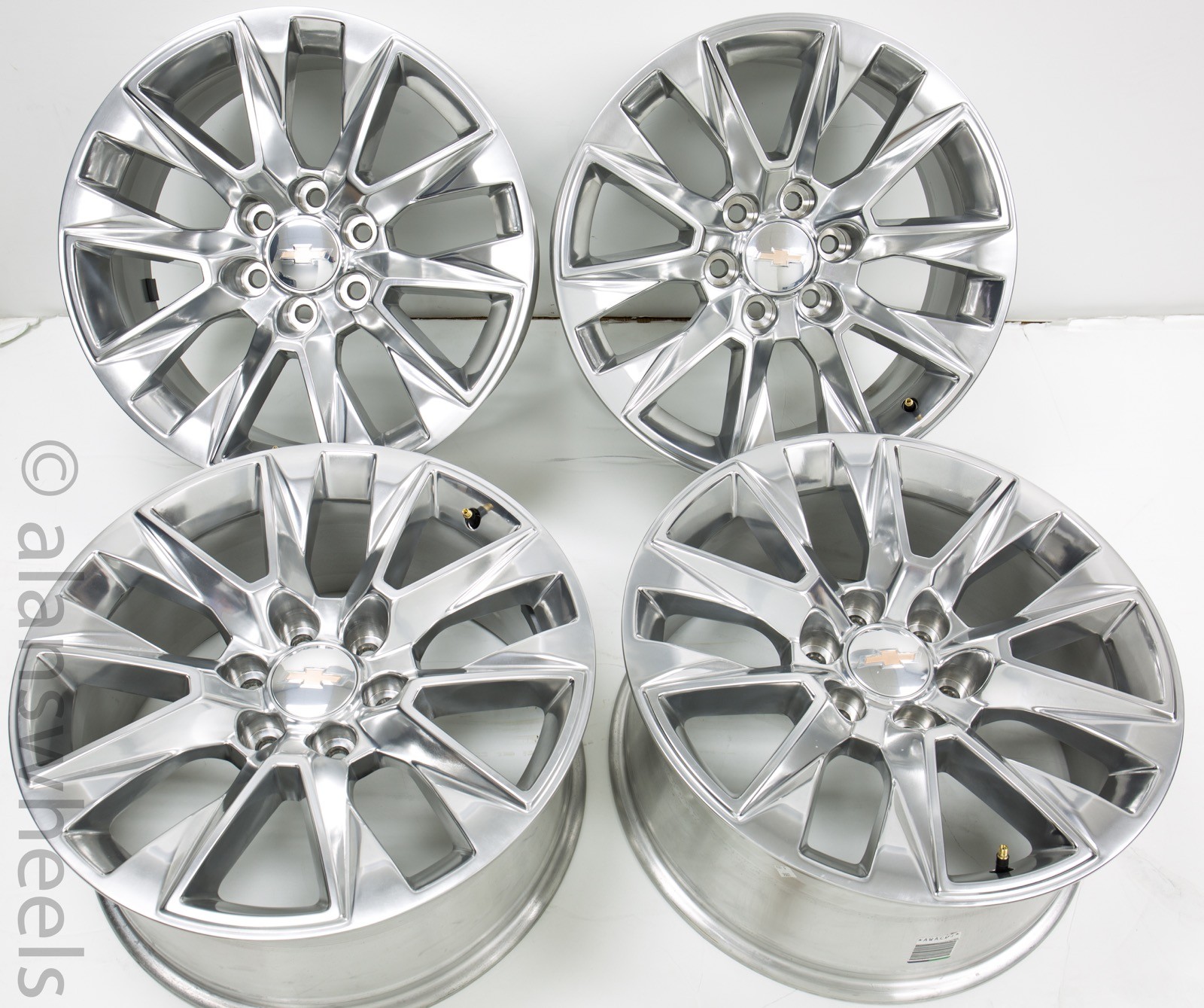 4 New Takeoff Chevy Suburban Tahoe 20” Factory OEM Polish Wheels Rims 5920