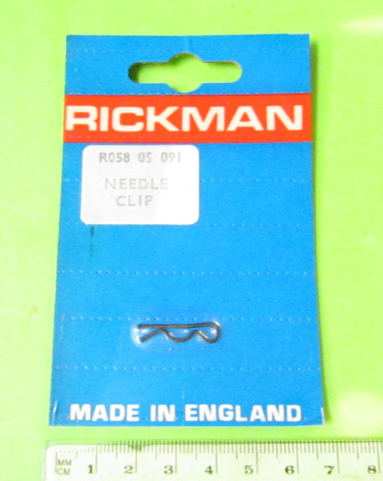 Rickman NOS Zundapp 125 MX 24-27 mm Bing Carburetor Needle Clip p/n R058 05 091 Rickman NOS Zundapp 125 MX 24-27 mm Bing Carburetor Needle Clip p/n R058 05 091