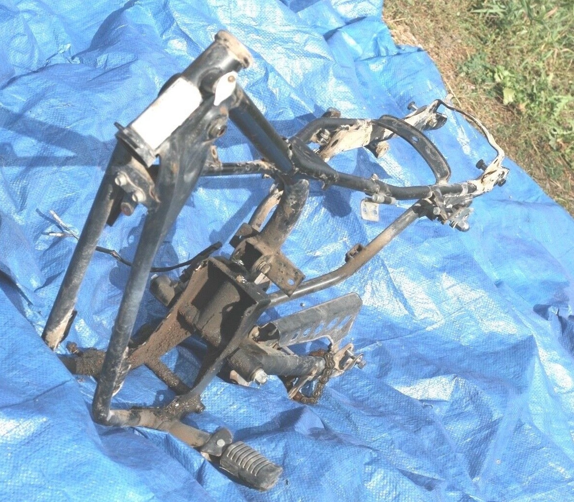 1972 KAWASAKI G-5 100 OEM FRAME W/EXTRA'S 1972 KAWASAKI G-5 100 OEM FRAME W/EXTRA'S