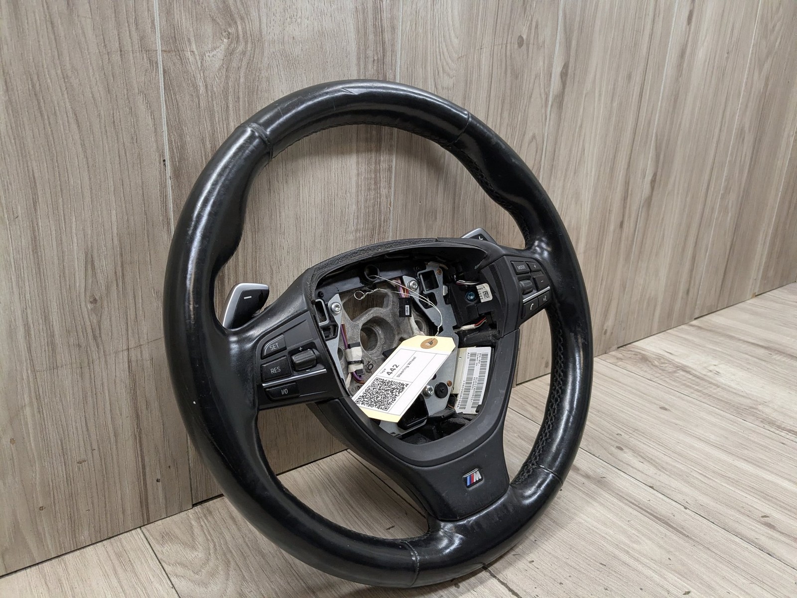2010-2015 BMW 750i F01 Steering Wheel Assembly 6179628 M Sport Heated OEM