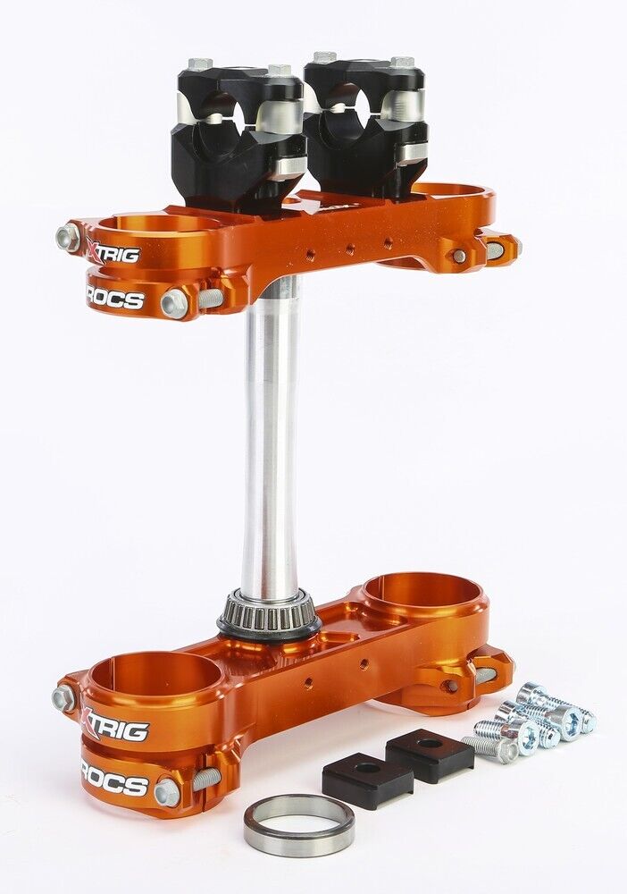 Xtrig ROCS Triple Clamp Orange #501340501101 KTM 350 EXC-F/500 EXC 2014-2016