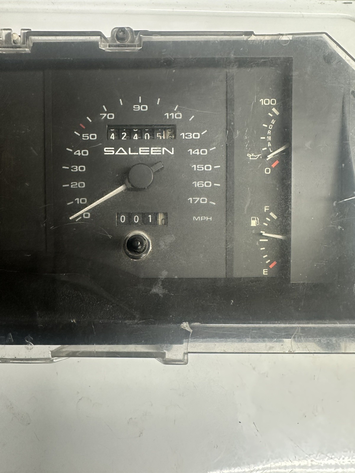 1987-89 Mustang LX GT 170 MPH Saleen Speedometer Gauge Instrument Cluster 5.0L