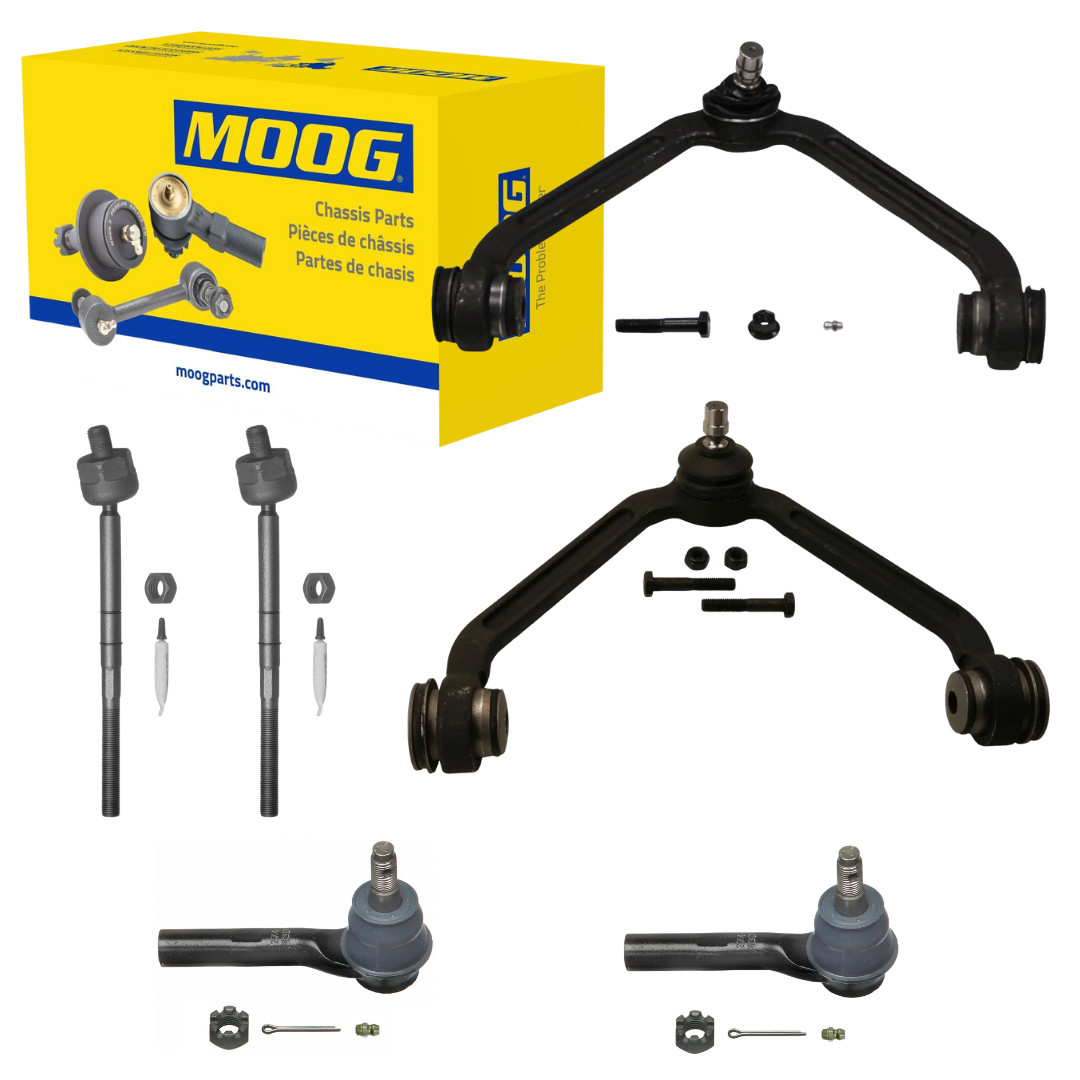 MOOG Control Arms & Tie Rod Ends 6pc Kit Fits 1995-2011 Ford Ranger MOOG Control Arms & Tie Rod Ends 6pc Kit Fits 1995-2011 Ford Ranger