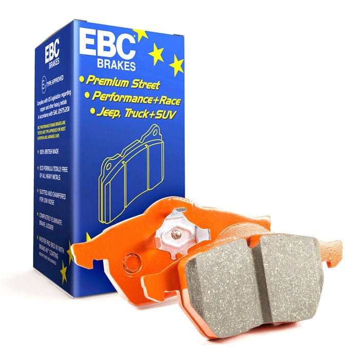 EBC DP91110 Orangestuff Front Brake Pads for 1992-1998 McLaren F1, 1997-2003