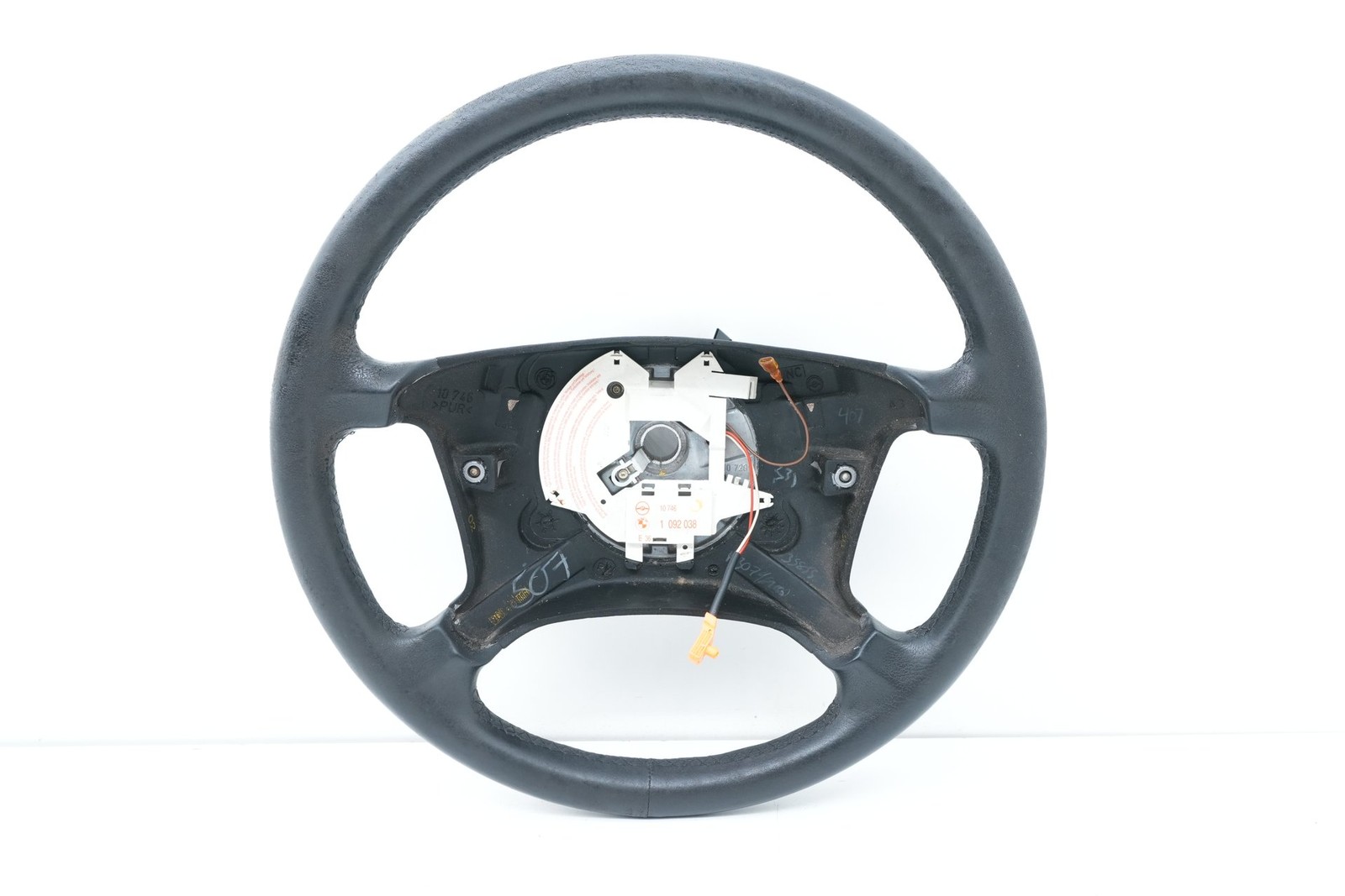 1997 BMW Z3 Four Spoke Standard Leather Steering Wheel Black OEM