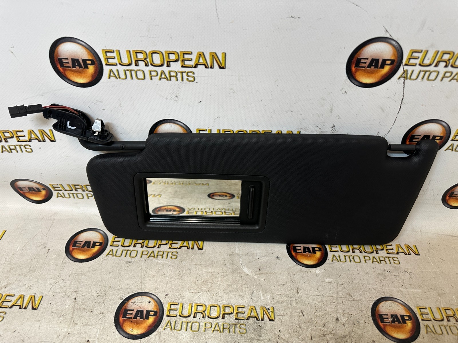 2017 - 2024 AUDI A3 S3 RS3 FRONT LEFT DRIVER BLACK SUN VISOR OEM 8W0857551