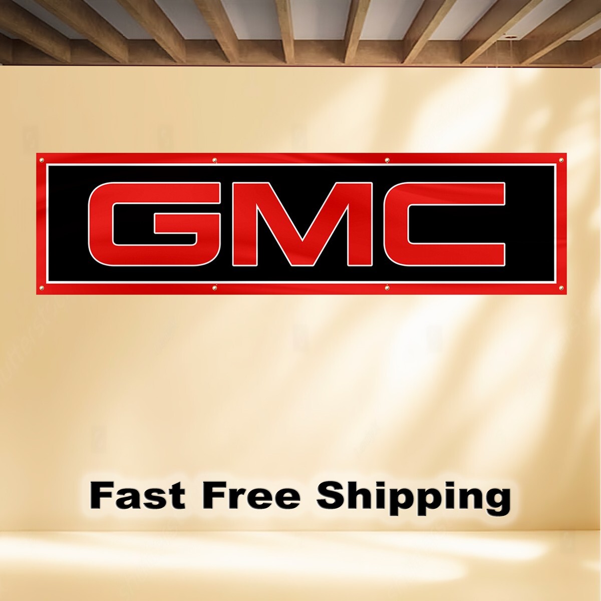 GMC 2\'X8\' BANNER FLAG GENERAL MOTOR COMPNAY GMC 2\'X8\' BANNER FLAG GENERAL MOTOR COMPNAY